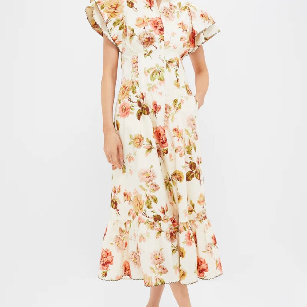 Romantic Floral Alicia Dress